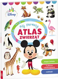 Disney Maluch Mój pierwszy atlas zwierząt