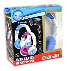 Słuchawki bezprzewodowe bluetooth z efektami świetlnymi