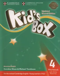Kid's Box Level 4 Workbook with Online Resources American English - Caroline Nixon, Michael Tomlinson