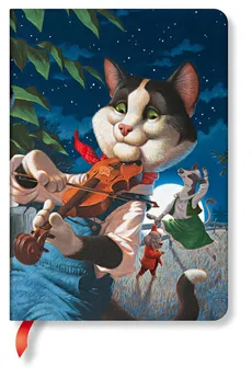 Notatnik Merrymakers Cat and the Fiddle Midi Lined