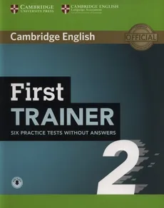 First Trainer 2 Six Practice Tests without Answers with Audio - Outlet