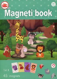 Książka magnetyczna zwierzęta Playme