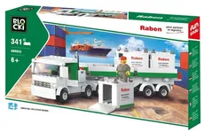 Klocki Blocki Raben Ciężarówka kontenerowa 343 elementów