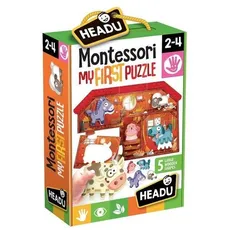 Montessori Moje pierwsze puzzle Farma