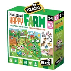 Puzzle Montessori Szczęśliwa farma 19