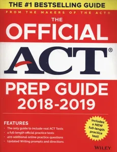 The Official ACT Prep Guide, 2018-19 Edition