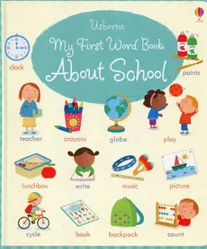 My First Word Book About School - Outlet