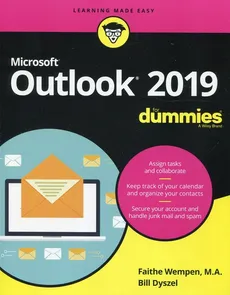 Microsoft Outlook 2019 For Dummies - Outlet - Bill Dyszel, Faithe Wempen