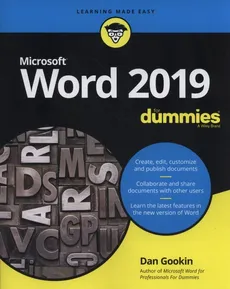 Word 2019 For Dummies - Dan Gookin