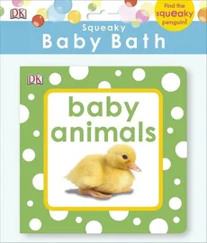 Squeaky Baby Bath Book Baby Animals - Outlet