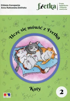 Uczę się mówić z Fretką 2 Koty - Elżbieta Konopacka, Anna Rutkowska-Zielińska