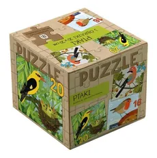 Puzzle 3 w 1 Ptaki - Outlet - Ewa Kozyra-Pawlak