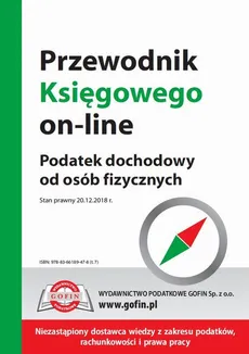 Przewodnik Księgowego on-line – podatek dochodowy od osób fizycznych - Praca zbiorowa