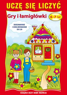 Uczę się liczyć Gry i łamigłówki 6-7 lat - Outlet - Beata Guzowska