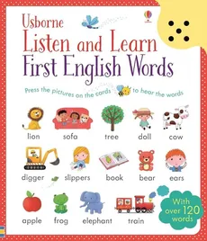 Listen and Learn First english words - Outlet