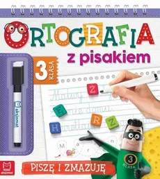 Ortografia z pisakiem Klasa 3 Piszę i zmazuję - Outlet