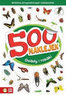 500 naklejek Owady i robaki - Outlet