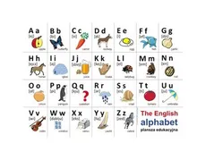 Plansze edukacyjne - alfabet języka angielskiego - Outlet