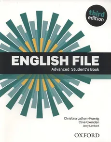 English File 3E Advanced Student's Book - Outlet - Christina Latham-Koenig, Clive Oxenden