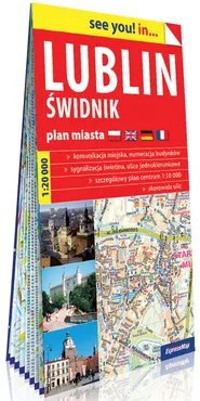 Lublin i Świdnik plan miasta 1:20 000
