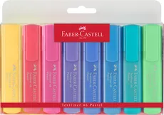 Zakreślacz Faber-Castell kolory pastelowe 8 sztuk etui