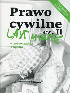 Last Minute Prawo Cywilne cz. II - Outlet - Michał Kiełb, Alicja Maciejowska, Sebastian Pietrzyk