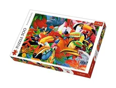 Puzzle Kolorowe ptaki 500