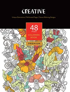 Książeczka do kolorowania dla dorosłych Creative - Outlet