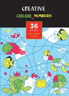 Książeczka do kolorowania Color by Numbers - Outlet