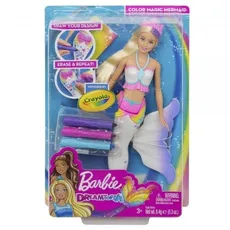 Barbie Syrenka kolorowa magia