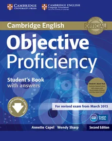 Objective Proficiency Student's Book with answers + 2CD - Annette Capel, Wendy Sharp