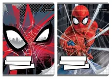 Zeszyt A5 w kratkę 16 kartek Spider-Man 10 sztuk