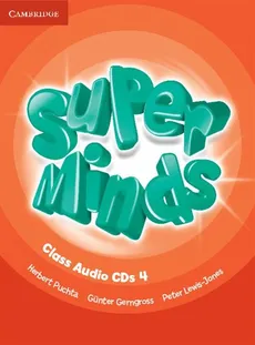 Super Minds 4 Class Audio 4CD - Outlet
