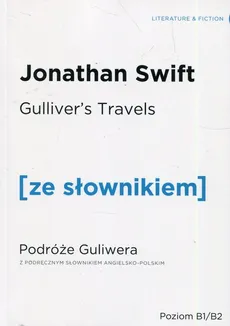 Podróże Guliwera z podręcznym słownikiem angielsko-polskim - Outlet - Jonathan Swift