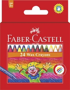 Kredki woskowe Faber-Castell 24 kolory - Outlet