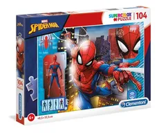 Puzzle Supercolor 104 Spider-Man