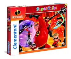 Puzzle Supercolor Incredibles 104