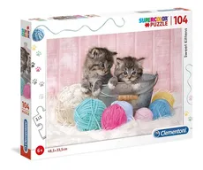 Puzzle Supercolor Sweet Kittens 104 - Outlet