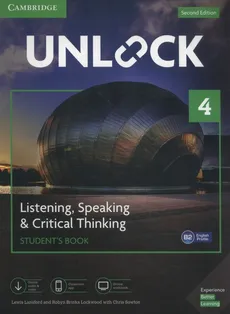 Unlock 4 Listening, Speaking & Critical Thinking Student's Book - Lewis Lansford, Lockwood Robyn Brinks, Chris Sowton