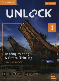 Unlock 1 Reading, Writing, & Critical Thinking Student's Book - Outlet - Kate Adams, Sabina Ostrowska, Chris Sowton