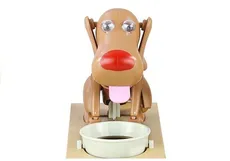 Skarbonka pies zjadający Monety Karmel