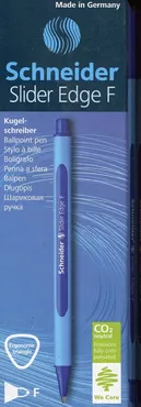 Długopis SCHNEIDER Slider Edge F niebieski 10 sztuk
