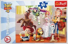 Puzzle 30 Toy Story 4 Gotowi do zabawy