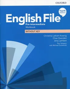 English File Pre-Intermediate Workbook without key - Outlet
