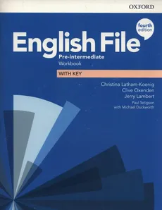 English File Pre-Intermediate Workbook with Key - Outlet - Jerry Lambert, Christina Latham-Koenig, Clive Oxenden