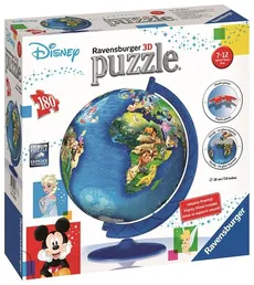 Puzzle 3D Globus Disney 180.