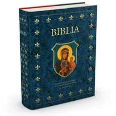 Biblia domowa w obwolucie z MB Częstochowską - Kazimierz Romaniuk