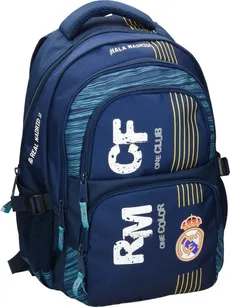 Plecak szkolny Zaokrąglony Real Madrid
