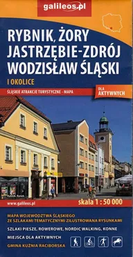Rybnik, Żory, Jastrzębie-Zdrój, Wodzisław Śląski, 1:50 000