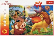 Puzzle 100 Przygody Simby Król Lew